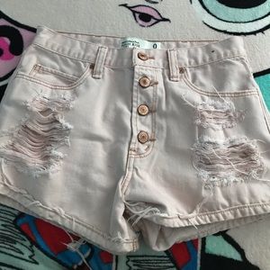 Light pink shorts